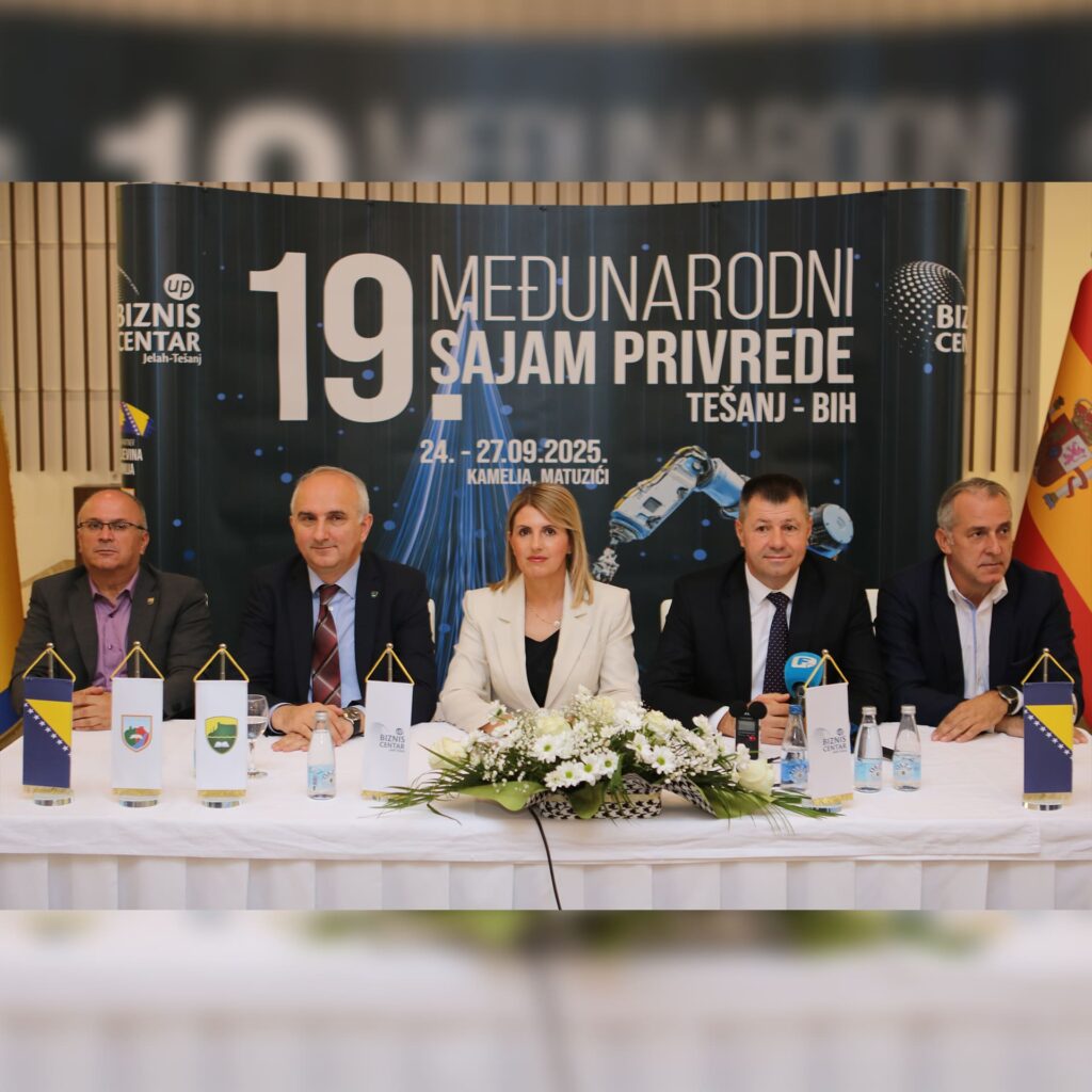 Press konferencija u povodu održavanja 19. Međunarodnog sajma privrede u Tešnju: Tešanj je spreman za najveći privredni događaj u Bosni i Hercegovini