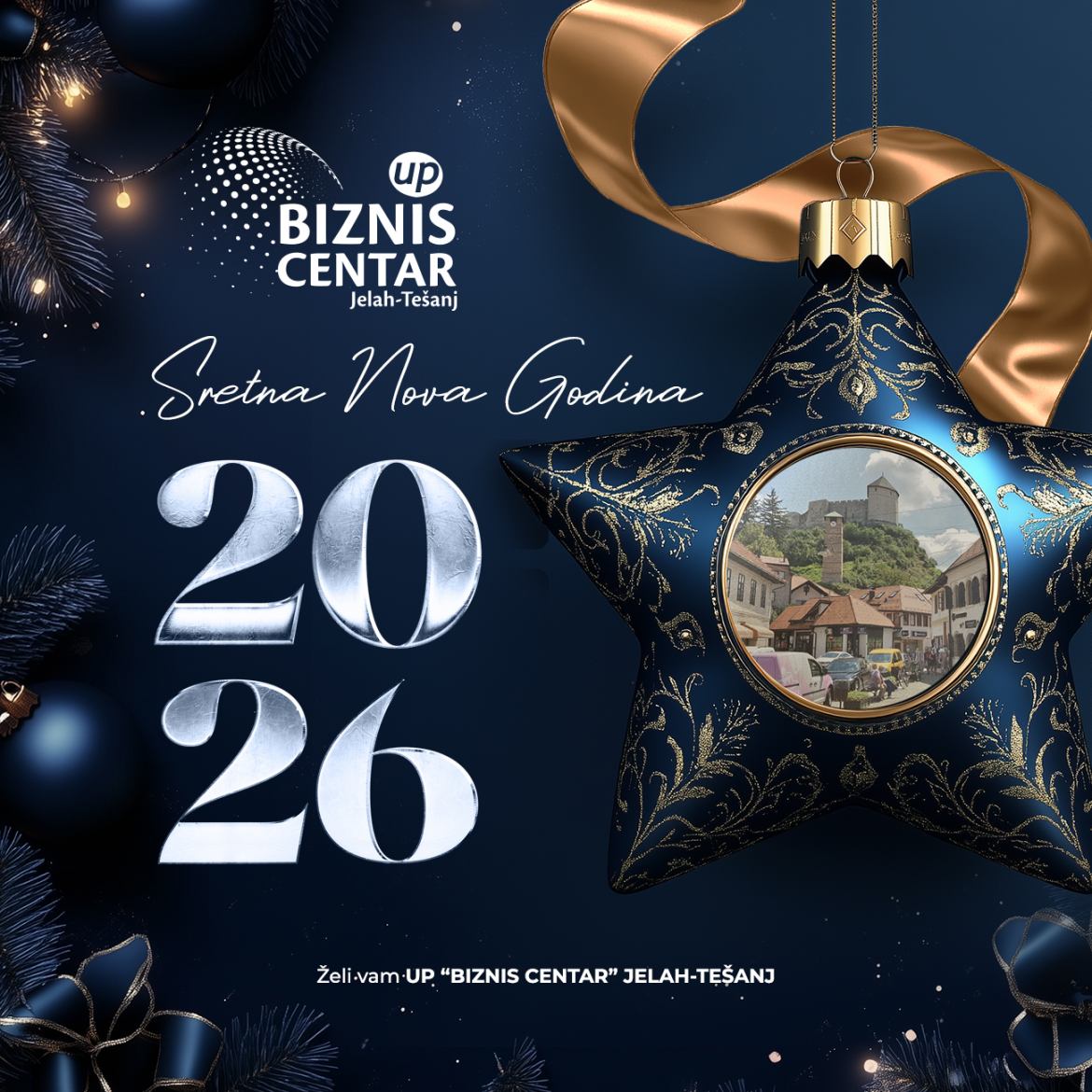 Iskrene čestitke povodom nastupajuće 2026. godine