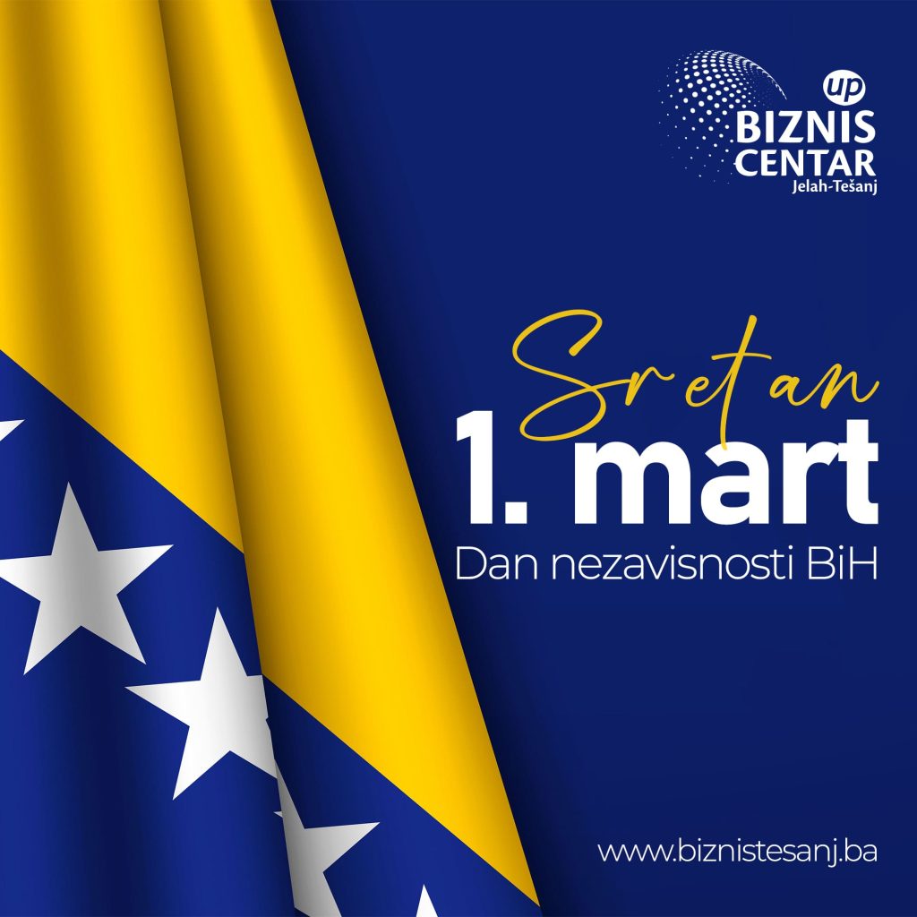 Čestitka u povodu Dana nezavisnosti Bosne i Hercegovine